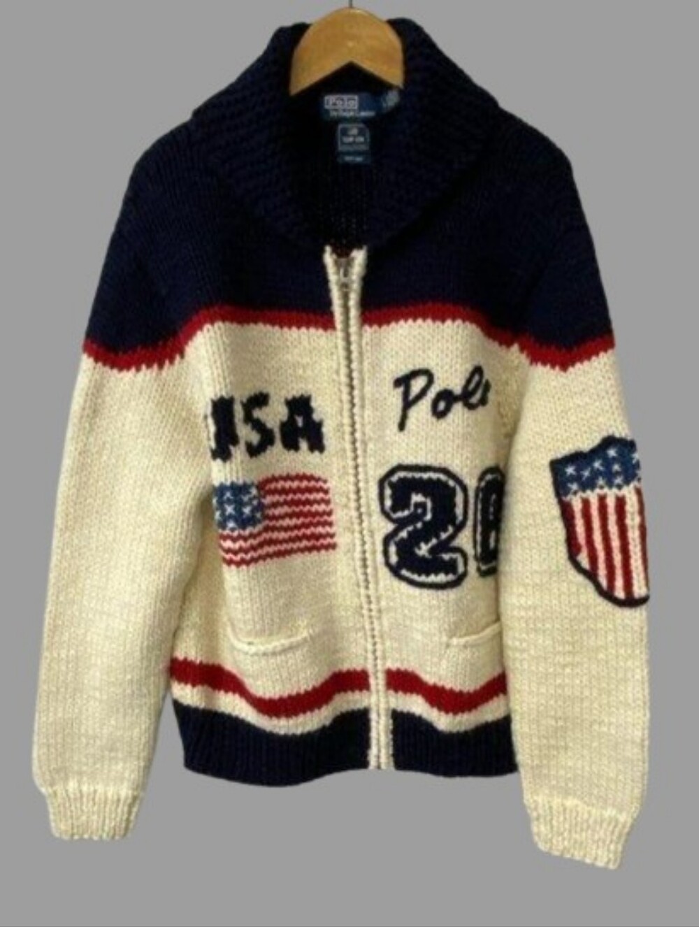 Large RL limited Edition Cardigan Sweater